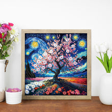 Load image into Gallery viewer, Diamond Painting - Partial Special Shaped - Wonderful tree (30*30CM)