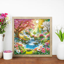 Load image into Gallery viewer, Diamond Painting - Partial Special Shaped - Wonderful tree (30*30CM)