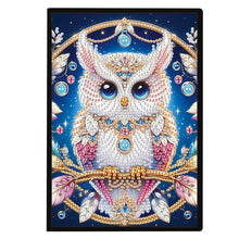 Load image into Gallery viewer, 50 Pages A5 Special Shaped Animal Mandala 5D Diamond Painting Notebook for Teens