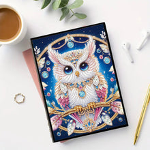 Load image into Gallery viewer, 50 Pages A5 Special Shaped Animal Mandala 5D Diamond Painting Notebook for Teens