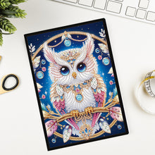 Load image into Gallery viewer, 50 Pages A5 Special Shaped Animal Mandala 5D Diamond Painting Notebook for Teens