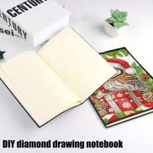 Load image into Gallery viewer, 50 Pages A5 Special Shaped Animal Mandala 5D Diamond Painting Notebook for Teens
