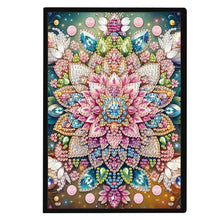 Load image into Gallery viewer, 50 Pages A5 Special Shaped Animal Mandala 5D Diamond Painting Notebook for Teens