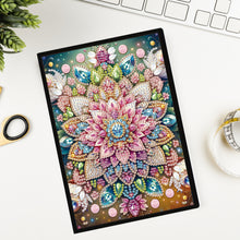 Load image into Gallery viewer, 50 Pages A5 Special Shaped Animal Mandala 5D Diamond Painting Notebook for Teens