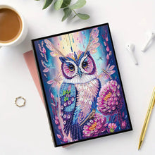 Load image into Gallery viewer, 50 Pages A5 Special Shaped Animal Mandala 5D Diamond Painting Notebook for Teens