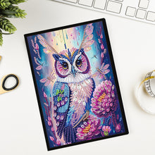 Load image into Gallery viewer, 50 Pages A5 Special Shaped Animal Mandala 5D Diamond Painting Notebook for Teens