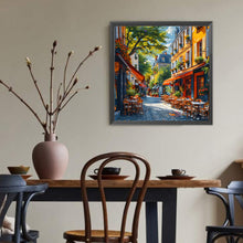 Load image into Gallery viewer, Diamond Painting - Full Round - House on the street (40*40CM)