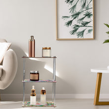 Load image into Gallery viewer, 3 Tier Acrylic Special Shape Flower Diamond Painting Storage Rack for Bathroom