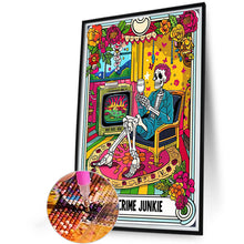 Load image into Gallery viewer, Diamond Painting - Full Round - Horror tarot cards (40*60CM)