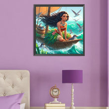 Load image into Gallery viewer, Diamond Painting - Full Round - Princess Moana (50*50CM)