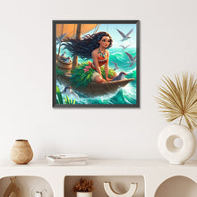 Load image into Gallery viewer, Diamond Painting - Full Round - Princess Moana (50*50CM)