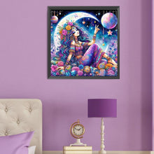 Load image into Gallery viewer, Diamond Painting - Full Round - Colorful cartoon girl (50*50CM)