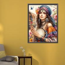 Load image into Gallery viewer, Diamond Painting - Full Round - Ethnic girl (50*60CM)