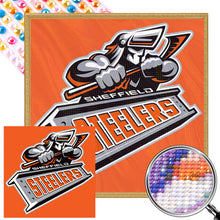 Load image into Gallery viewer, AB Diamond Painting - Full Round - Sheffield steel plant (40*40CM)