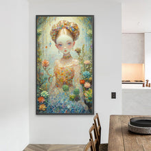 Load image into Gallery viewer, Diamond Painting - Full Round - Succulent crystal girl (40*70CM)