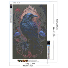 Load image into Gallery viewer, Diamond Painting - Full Round - Black crow (40*60CM)