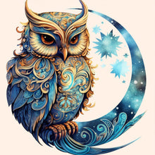 Load image into Gallery viewer, Diamond Painting - Full Round - Owl (40*40CM)