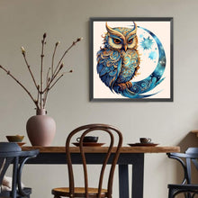 Load image into Gallery viewer, Diamond Painting - Full Round - Owl (40*40CM)