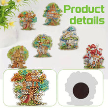 Load image into Gallery viewer, 6Pcs Diamond Painting Refrigerator Magnets for Home Decoration (Tree of Life)