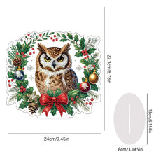 Load image into Gallery viewer, Christmas Table Top Diamond Painting Ornament Kits for Home Office (Owl)