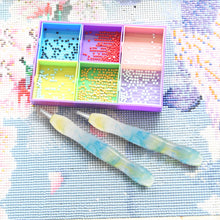 Load image into Gallery viewer, Diamond Painting Art Sticky Drill Dot Pen Stylus Diamond Art Pen (Blue Yellow)