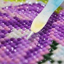 Load image into Gallery viewer, Diamond Painting Art Sticky Drill Dot Pen Stylus Diamond Art Pen (Blue Yellow)