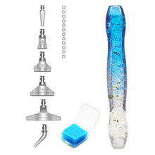 Load image into Gallery viewer, Diamond Painting Art Sticky Drill Dot Pen Stylus Diamond Art Pen (Blue White)