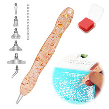 Load image into Gallery viewer, Diamond Painting Art Sticky Drill Dot Pen Stylus Diamond Art Pen (Gold)