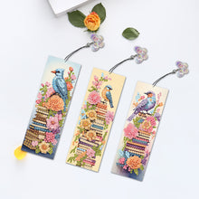 Load image into Gallery viewer, 3Pcs Special Shape Books Diamond Painting Bookmark Making Kit 14.7x5cm
