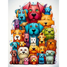 Load image into Gallery viewer, Diamond Painting - Full Square - Dog (30*40CM)