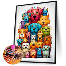 Load image into Gallery viewer, Diamond Painting - Full Square - Dog (30*40CM)