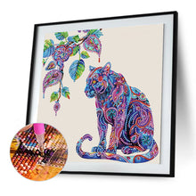 Load image into Gallery viewer, Diamond Painting - Full Round - Leopard (30*30CM)