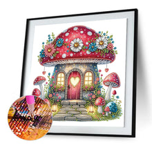 Load image into Gallery viewer, Diamond Painting - Partial Special Shaped - Mushroom house (30*30CM)