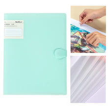 Load image into Gallery viewer, Cross Stitch Canvas Storage Binder A3 Organizer Binder Waterproof for DIY Crafts