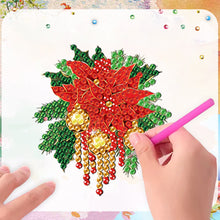 Load image into Gallery viewer, 6Pcs Christmas Elements Diamond Painting Fridge Magnet for Fridge Whiteboards