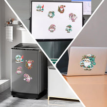 Load image into Gallery viewer, 6Pcs Christmas Gnomes Diamond Painting Fridge Magnet for Fridge Whiteboards