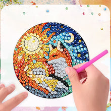 Load image into Gallery viewer, 6Pcs Glass Animals Diamond Painting Fridge Magnet for Fridge Whiteboards