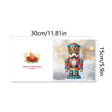 Load image into Gallery viewer, 6Pcs Nutcracker DIY Diamond Painting Card for Holiday Party Favors for Friends