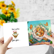 Load image into Gallery viewer, 6Pcs Bud Dragon DIY Diamond Painting Card for Holiday Party Favors for Friends