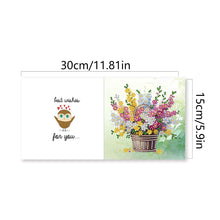Load image into Gallery viewer, 6Pcs Flower Bucket DIY Diamond Painting Card for Holiday Party Favors for Kids