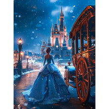 Load image into Gallery viewer, Diamond Painting - Full Round - Castle princess girl (30*40CM)