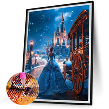 Load image into Gallery viewer, Diamond Painting - Full Round - Castle princess girl (30*40CM)