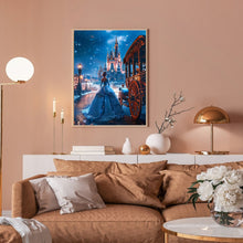 Load image into Gallery viewer, Diamond Painting - Full Round - Castle princess girl (30*40CM)