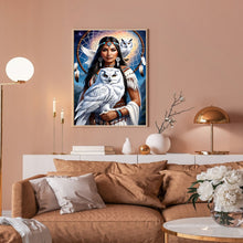 Load image into Gallery viewer, Diamond Painting - Full Round - Indian girl (30*40CM)