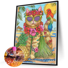 Load image into Gallery viewer, Diamond Painting - Full Round - Cat (40*50CM)