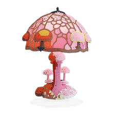 Load image into Gallery viewer, 4Pcs Cute Mushroom Acrylic Diamond Painting Tabletop Ornaments Kit with Lights