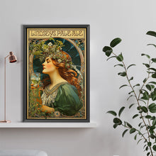 Load image into Gallery viewer, Diamond Painting - Full Round - Vintage girl (40*60CM)