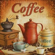 Load image into Gallery viewer, Diamond Painting - Full Round - Coffee and tea (50*50CM)