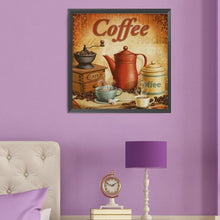 Load image into Gallery viewer, Diamond Painting - Full Round - Coffee and tea (50*50CM)
