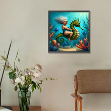 Load image into Gallery viewer, Diamond Painting - Full Round - Funny old lady (30*30CM)